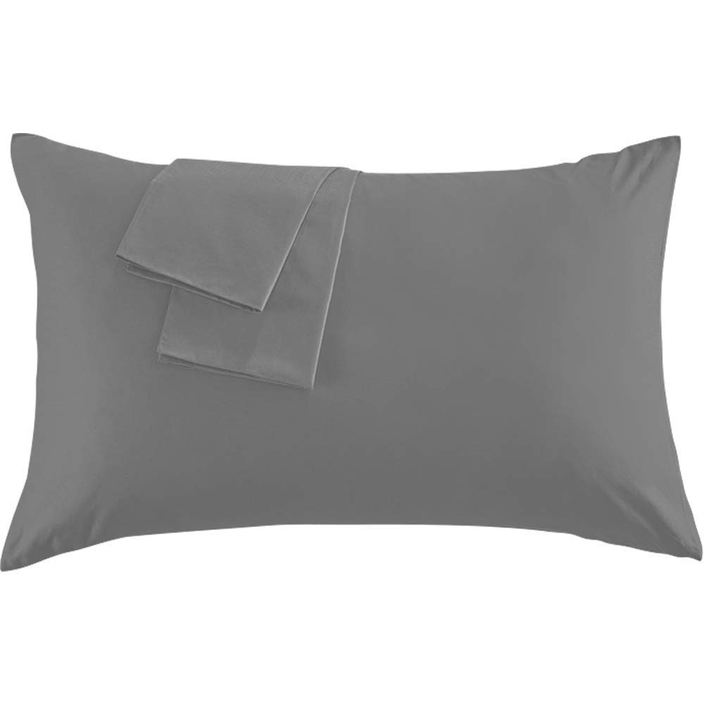 Premium 100% Organic Cotton 600 Thread Count Pillowcases - Standard Size 20