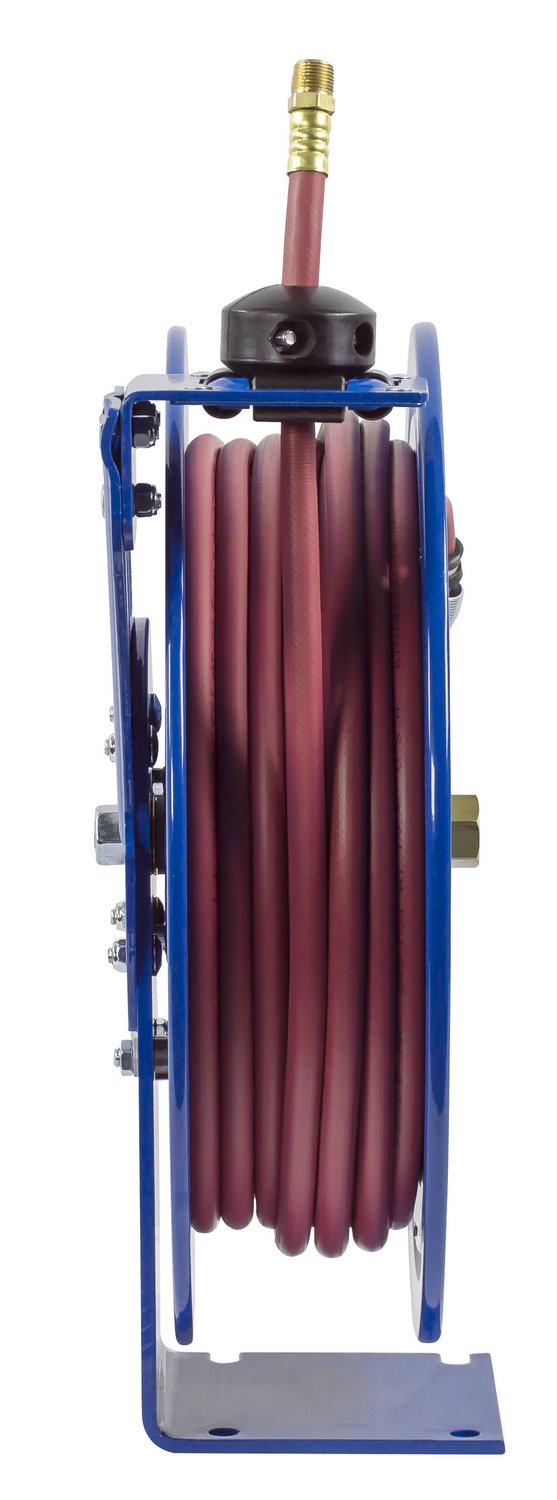 Coxreels P-LPL-125-AL Spring Rewind Hose Reel - 1/4