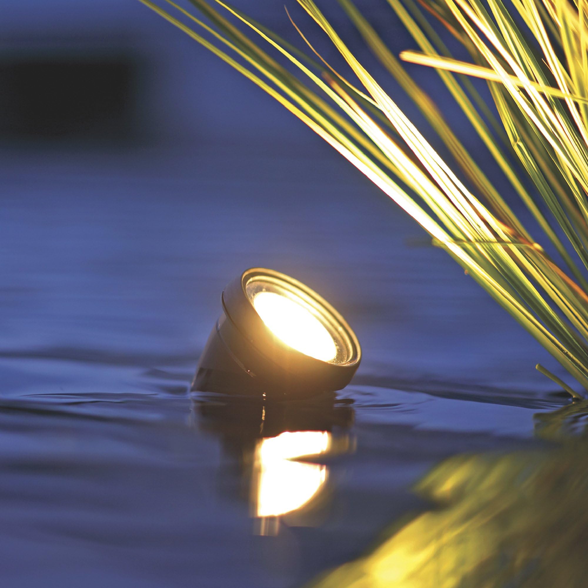 OASE LunAqua Classic LED Pond Light Set - 3 Pack Waterproof Submersible Lights for Outdoor Ponds, Fountains & Garden Decor - Energy Efficient Landscape Lighting for Backyard, Patio & Pool Areas
