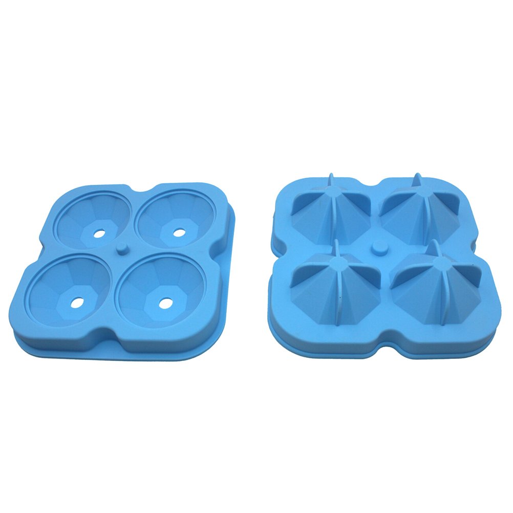 4-Piece Silicone Cake Mold Set for Soap, Ice Cubes, Candy & Baking - Reusable, Non-Stick, BPA-Free - Perfect for DIY Crafts, Desserts, Party Treats & Home Decor