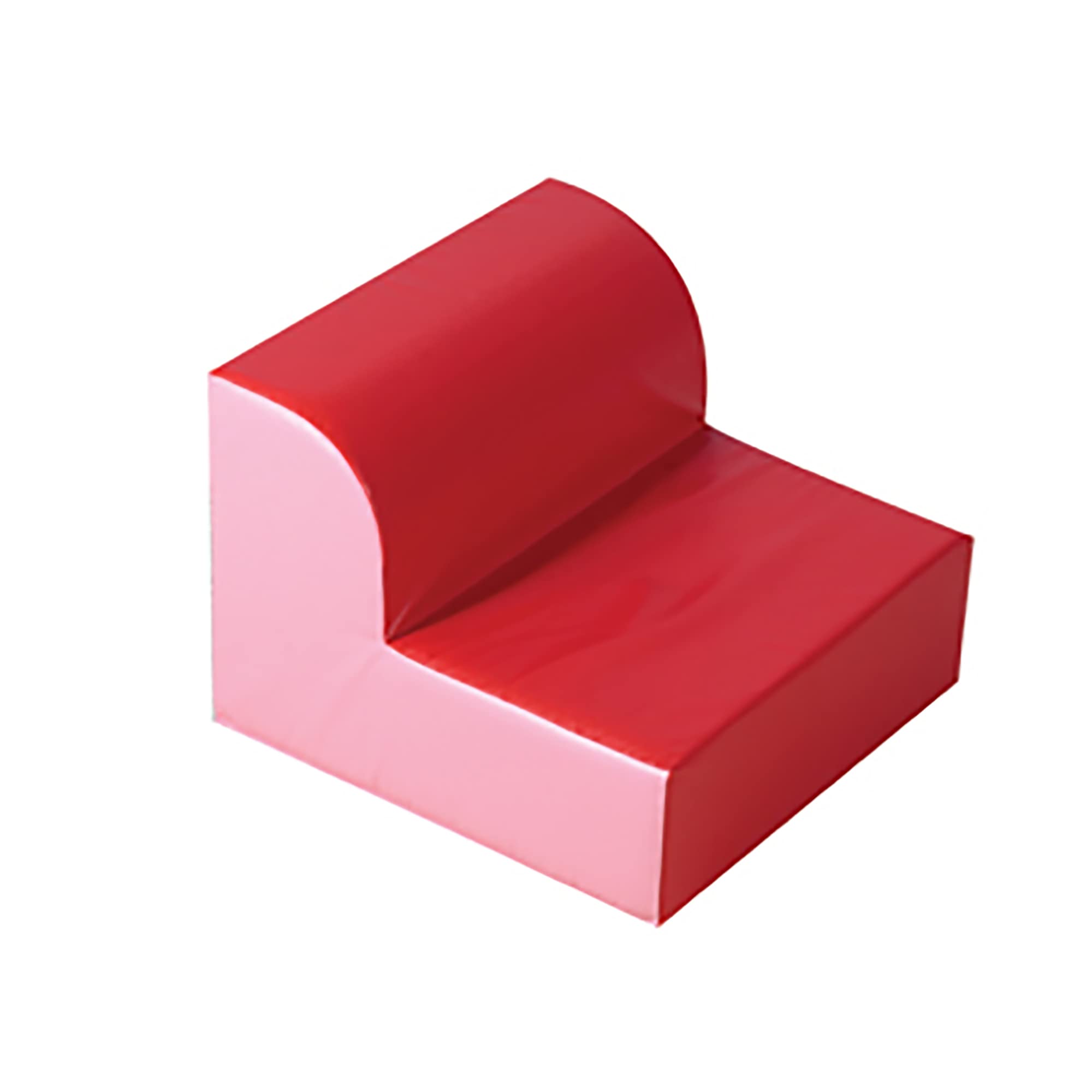 CF322-385 Red Library Chair for Kids - Durable Classroom Furniture, Flexible Seating for Toddler Playroom & Preschool Reading Nook - Perfect for Storytime, Group Activities & Early Learning Spaces