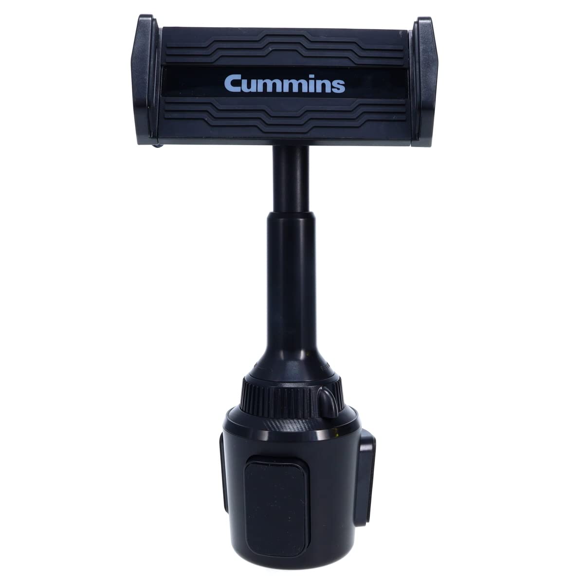 Cummins Cup Holder Tablet Mount - Universal Car Tablet Holder for iPad, Samsung Galaxy Tab, Amazon Fire & More - Black - Perfect for Road Trips, GPS Navigation & Entertainment