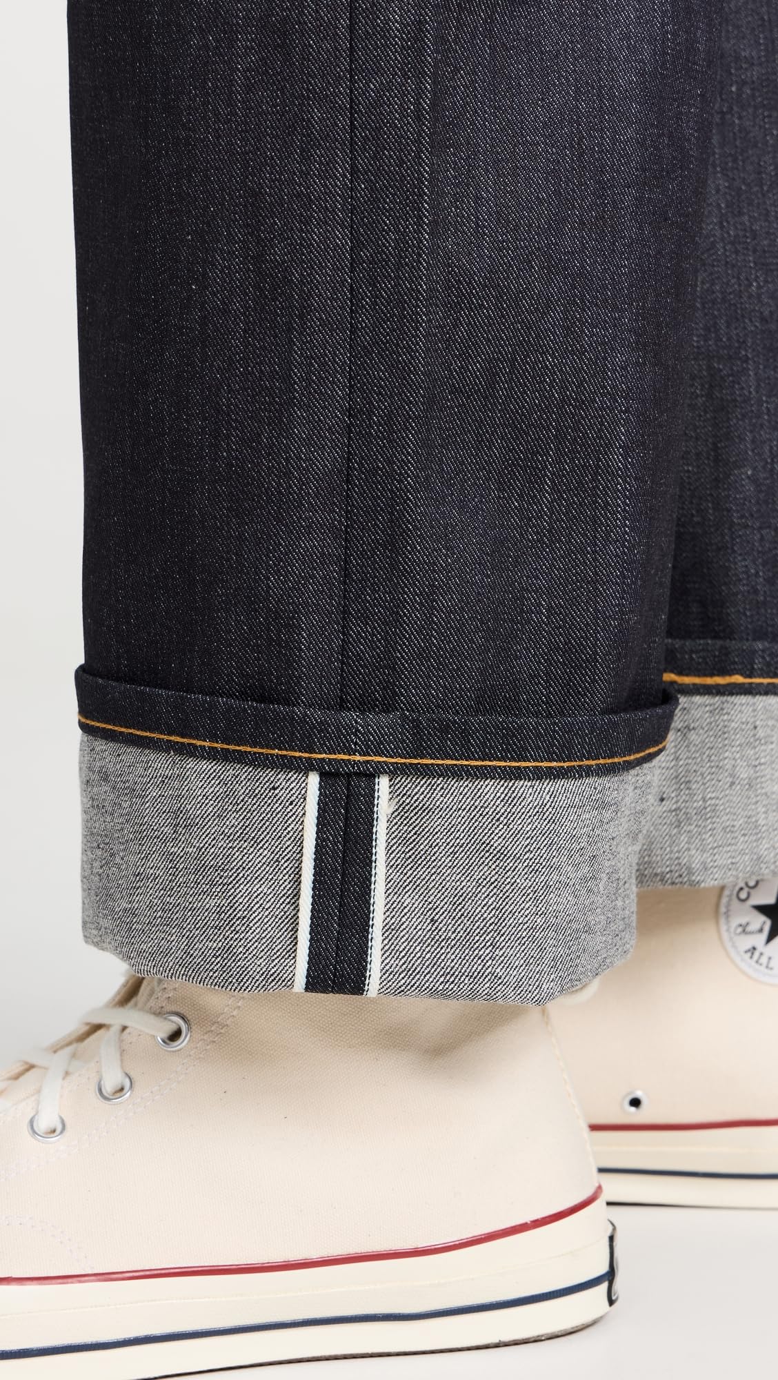 Naked & Famous Denim Men's Strong Guy Left Hand Twill Selvedge Jeans - Premium Raw Denim for Workwear & Casual Style