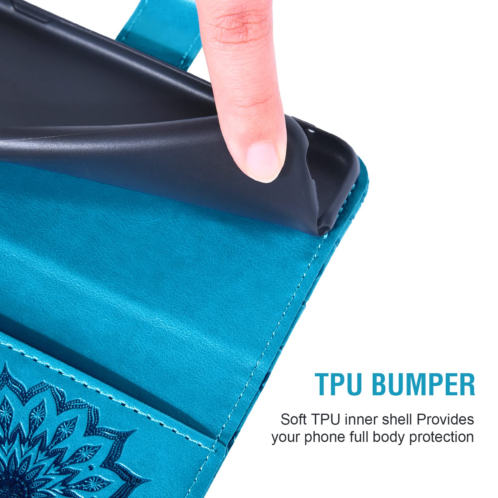 Premium Leather Wallet Case for iPhone 12 Mini 5.4