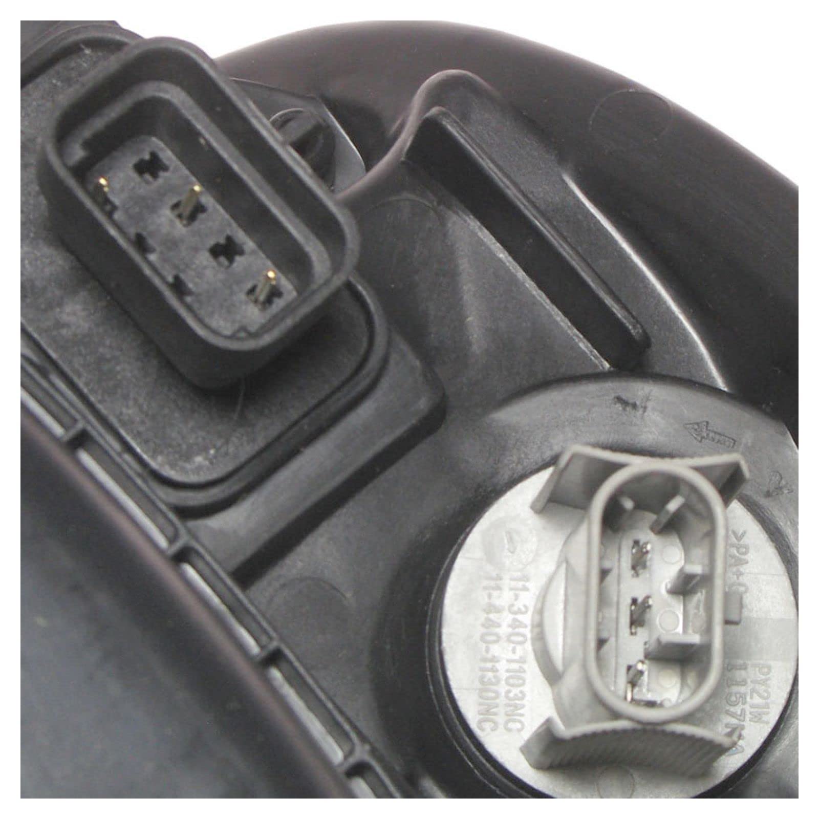 Freightliner Columbia Headlight Assembly Set - Driver & Passenger Side Headlights Compatible with 2000-2017 Models | Durable Replacement for Improved Night Visibility & Safety