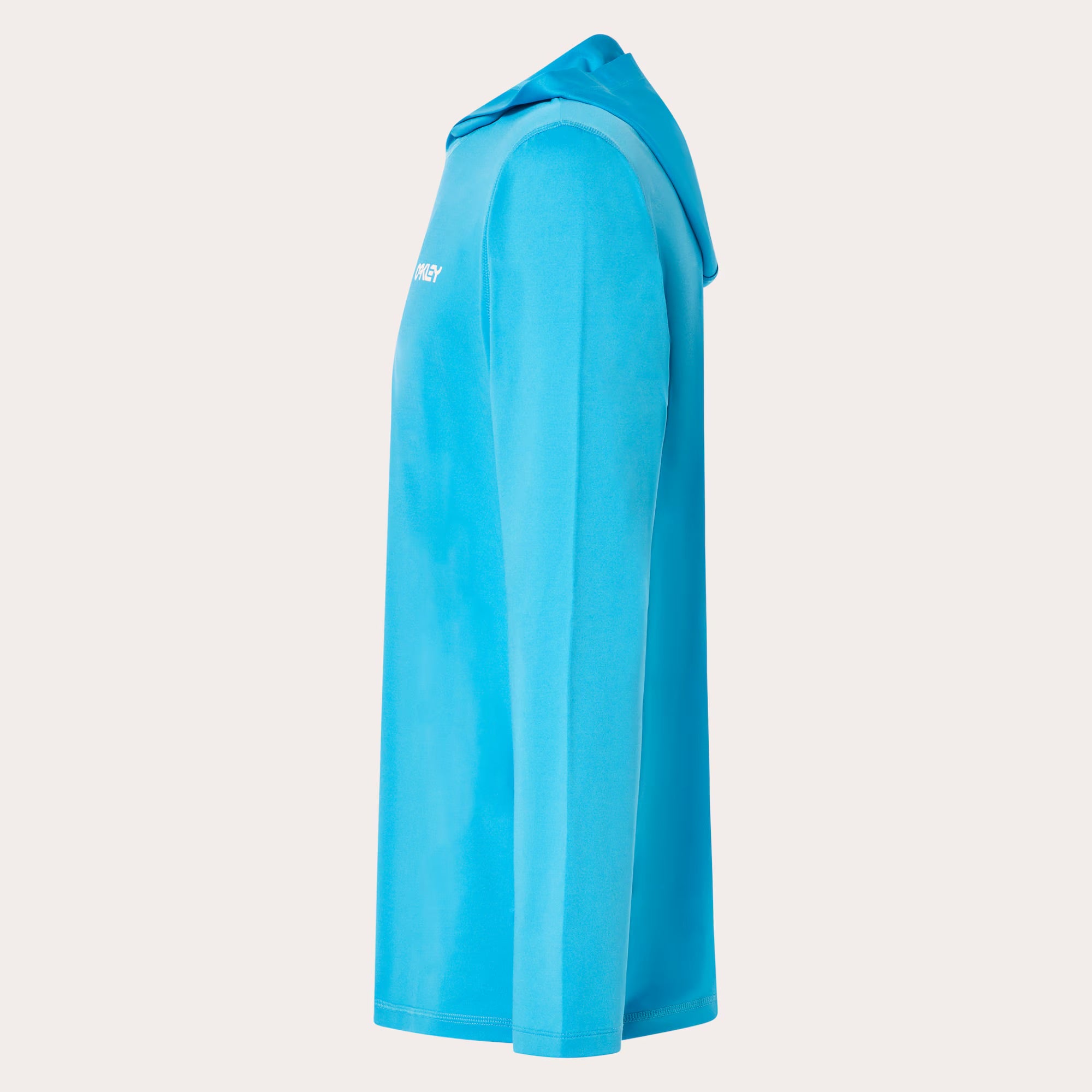 Oakley Rainbow RC Hooded Rash Guard - UPF 50+ Sun Protection, Quick Dry Swim Shirt for Men & Women - Bright Blue for Surfing, Swimming & Outdoor Water Sports