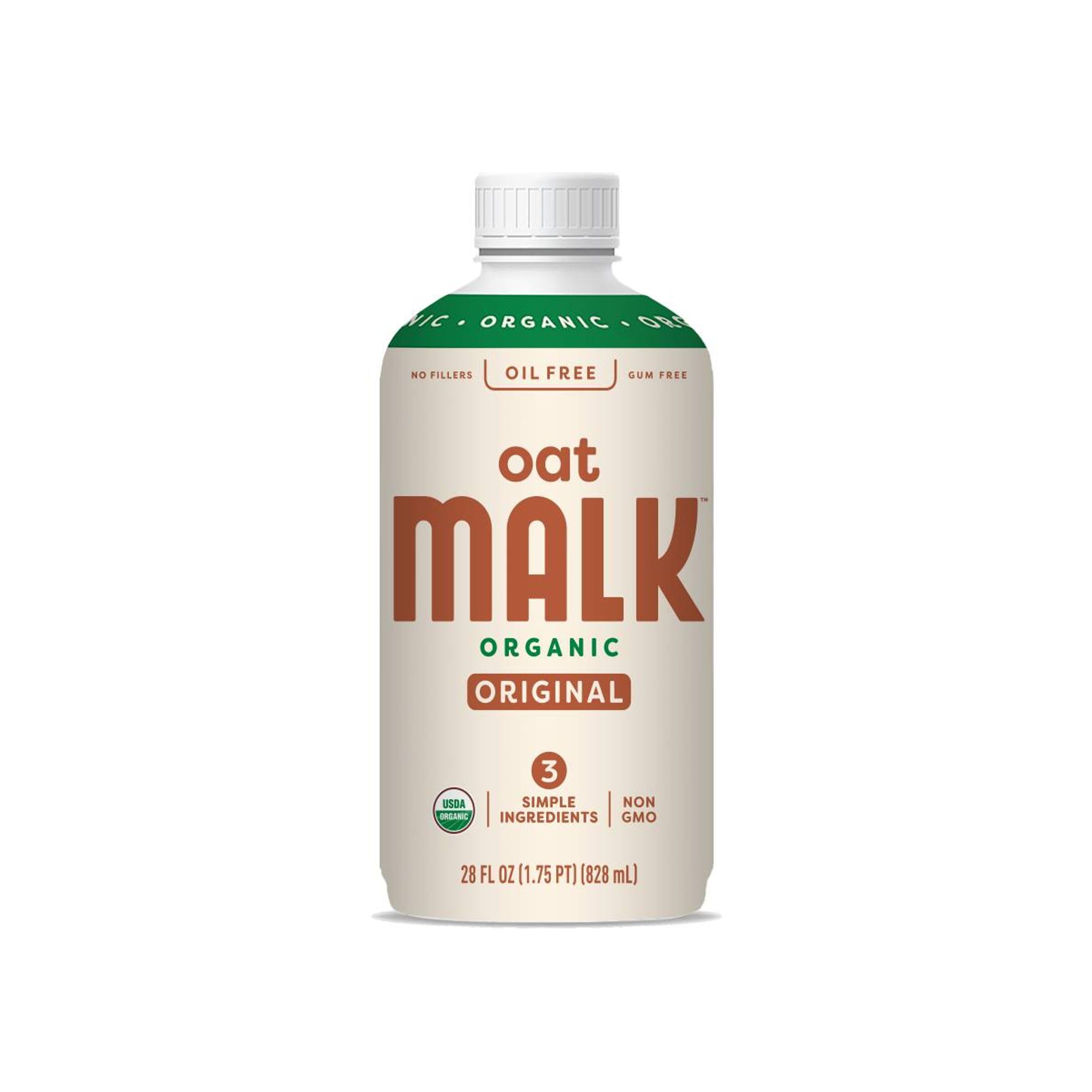 Organic Original Oat Milk 28 fl oz - Non-GMO, Gluten-Free, Dairy-Free, Vegan Oat Milk - Perfect for Coffee, Smoothies & Baking (Pack of 6)