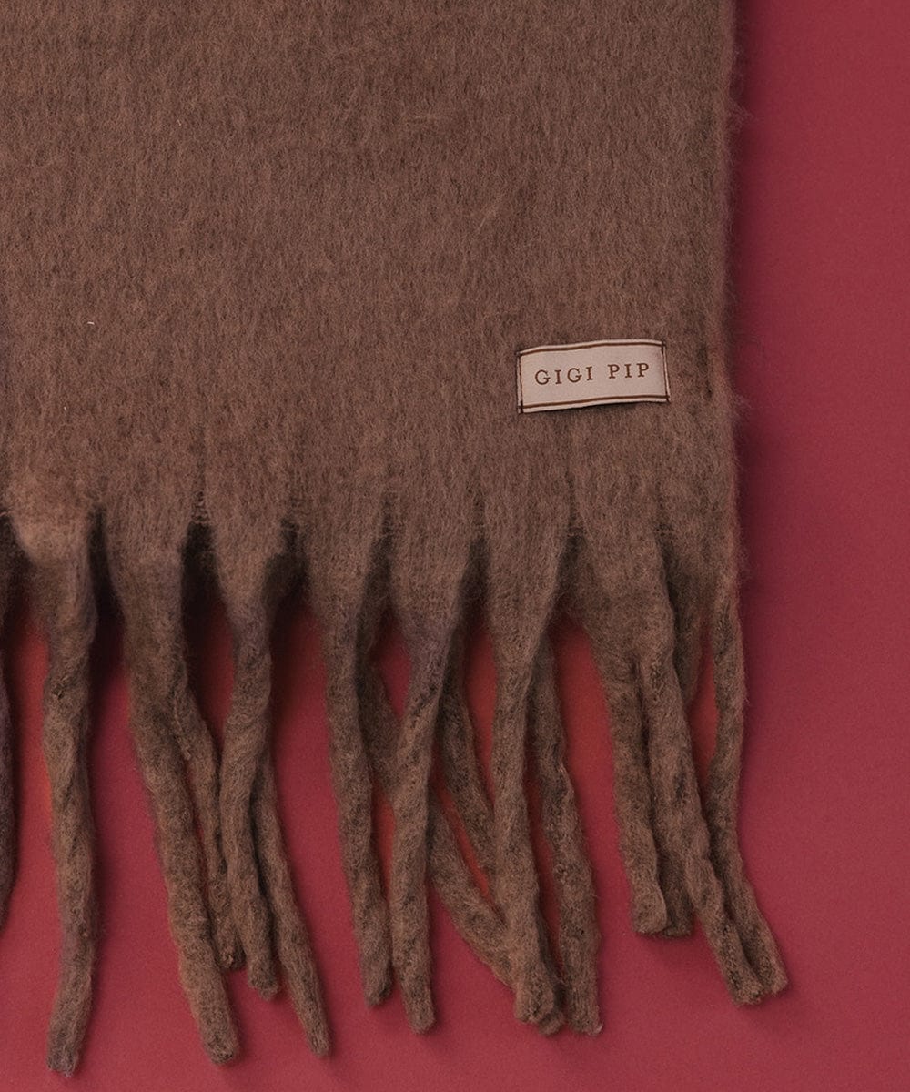 Soft & Chunky Mik Oversized Knit Scarf for Women - Winter Warm Fashion Accessory - Perfect for Cold Weather, Travel & Outdoor Activities