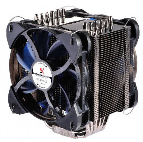 X2 Eclipse IV High Performance CPU Cooler with PWM Fan - Efficient Cooling for Gaming PCs & Workstations - Perfect for Overclocking & High-End Computing