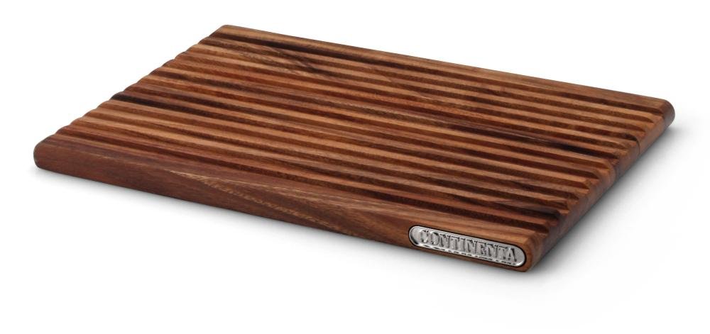 Premium Acacia Wood Bread Cutting Board - Durable Kitchen Chopping Board for Slicing Bread, Cheese & Fruits - Perfect for Home, Bakery & Restaurant Use