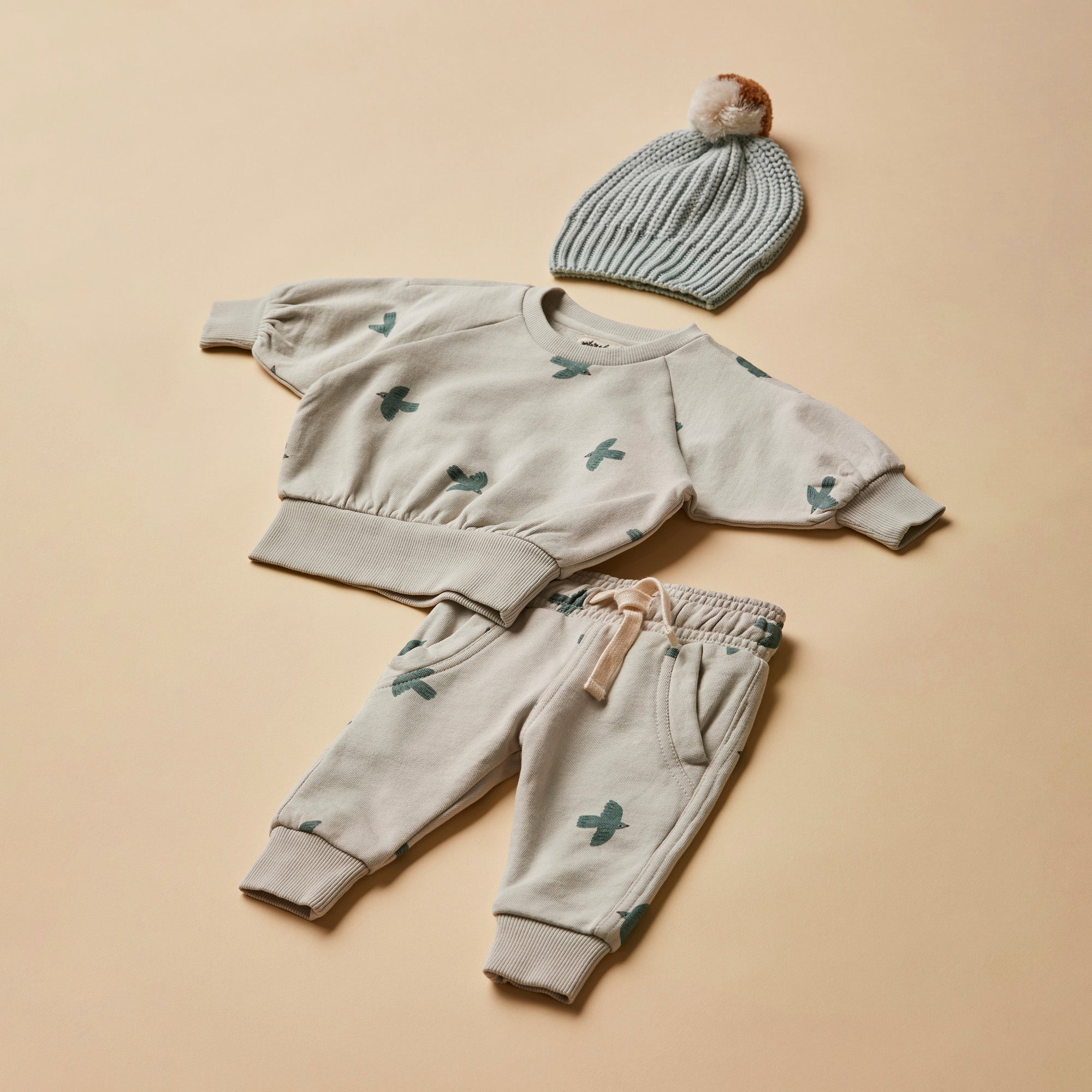 Little Sparrow Organic Terry Sweatpants - Soft & Breathable Cotton Lounge Pants for Women - Perfect for Yoga, Relaxing at Home, and Casual Wear