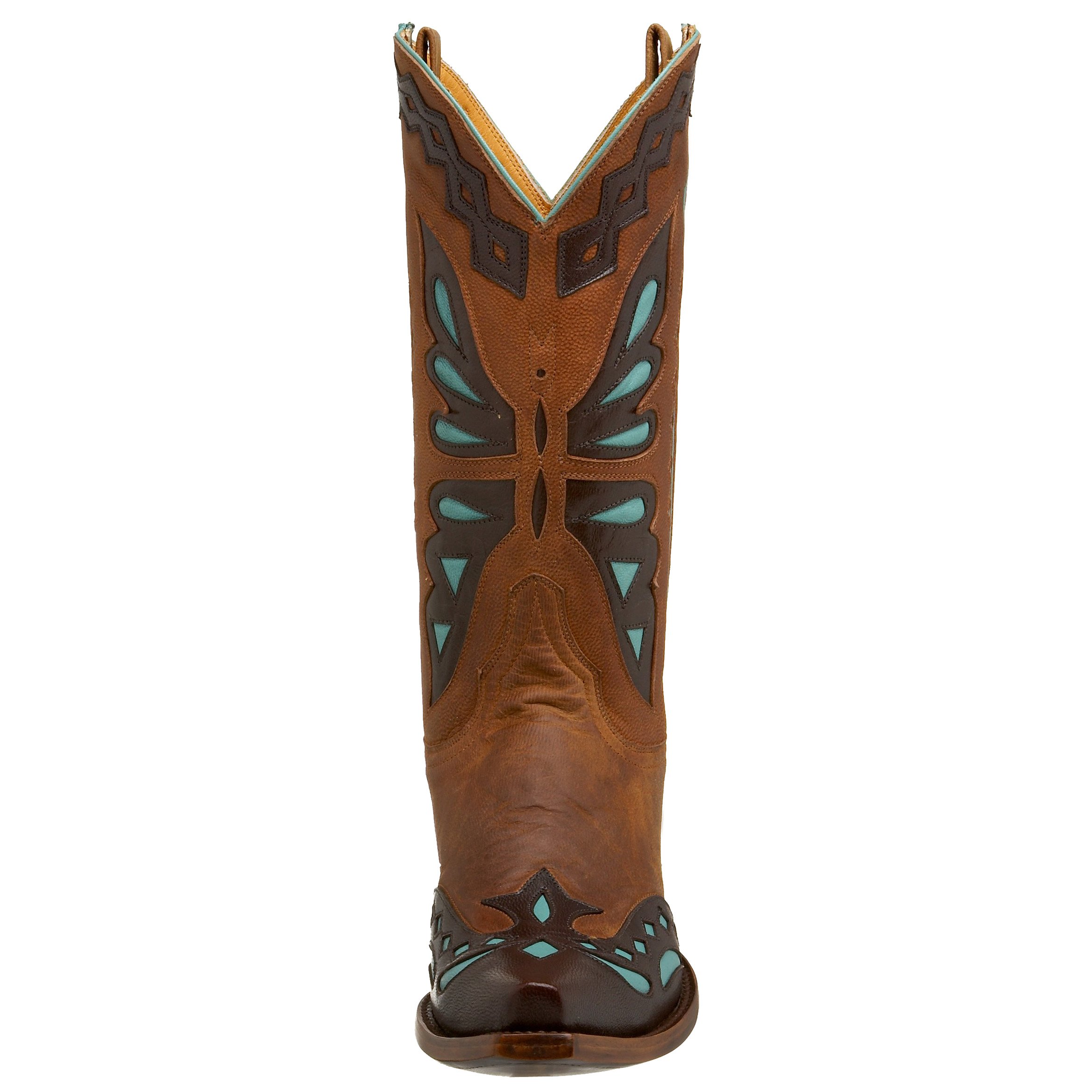 Old Gringo Women's L026-17 Monarca Western Cowboy Boots - Handcrafted Leather Ankle Booties for Country Dancing, Rodeo & Casual Wear