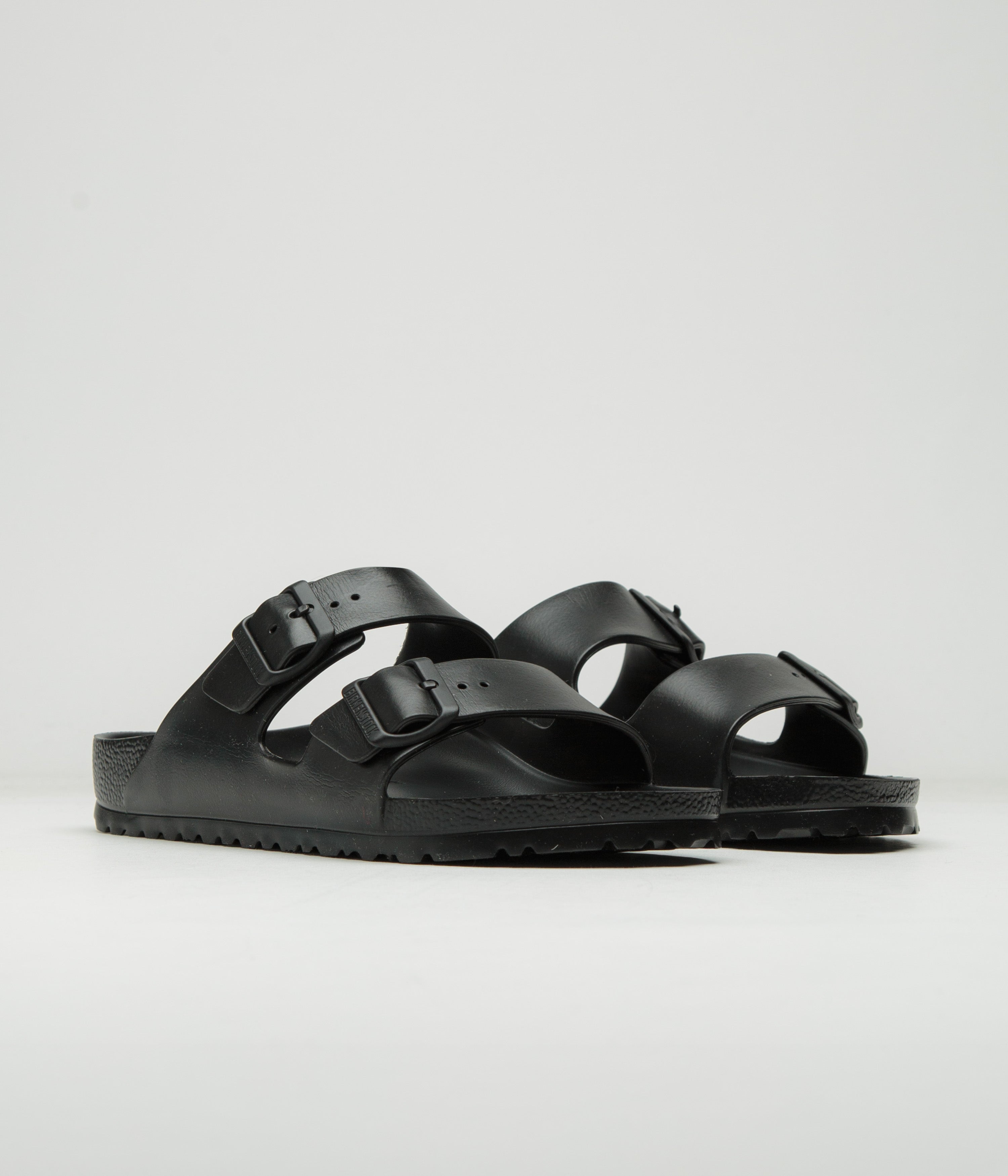 Birkenstock Arizona EVA Narrow Sandals for Women & Men - Lightweight Comfortable Slide Sandals - Black - Perfect for Beach, Pool, and Summer Outdoor Activities