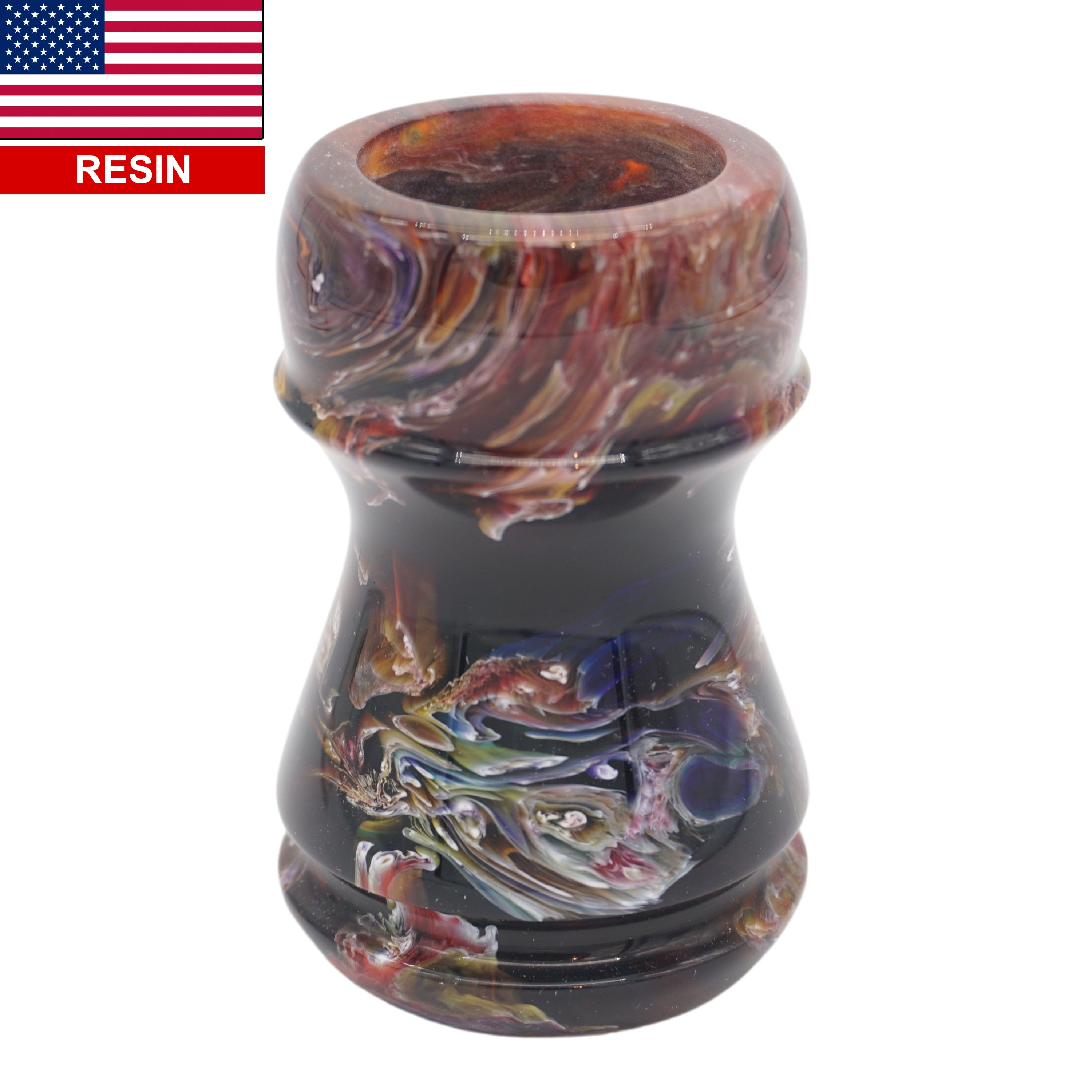 Premium Picasso Handcrafted Shaving Brush Handle for 24mm & 26mm Knots - Luxury Wet Shaving Accessory for Men's Grooming & Barber Shop Use