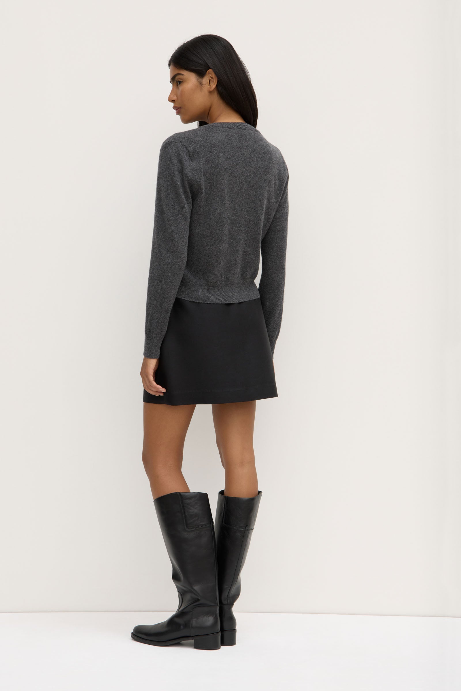 Lara Women's Soft Cashmere Knit Cardigan Sweater - Cozy Lightweight Wrap for Fall & Winter Fashion