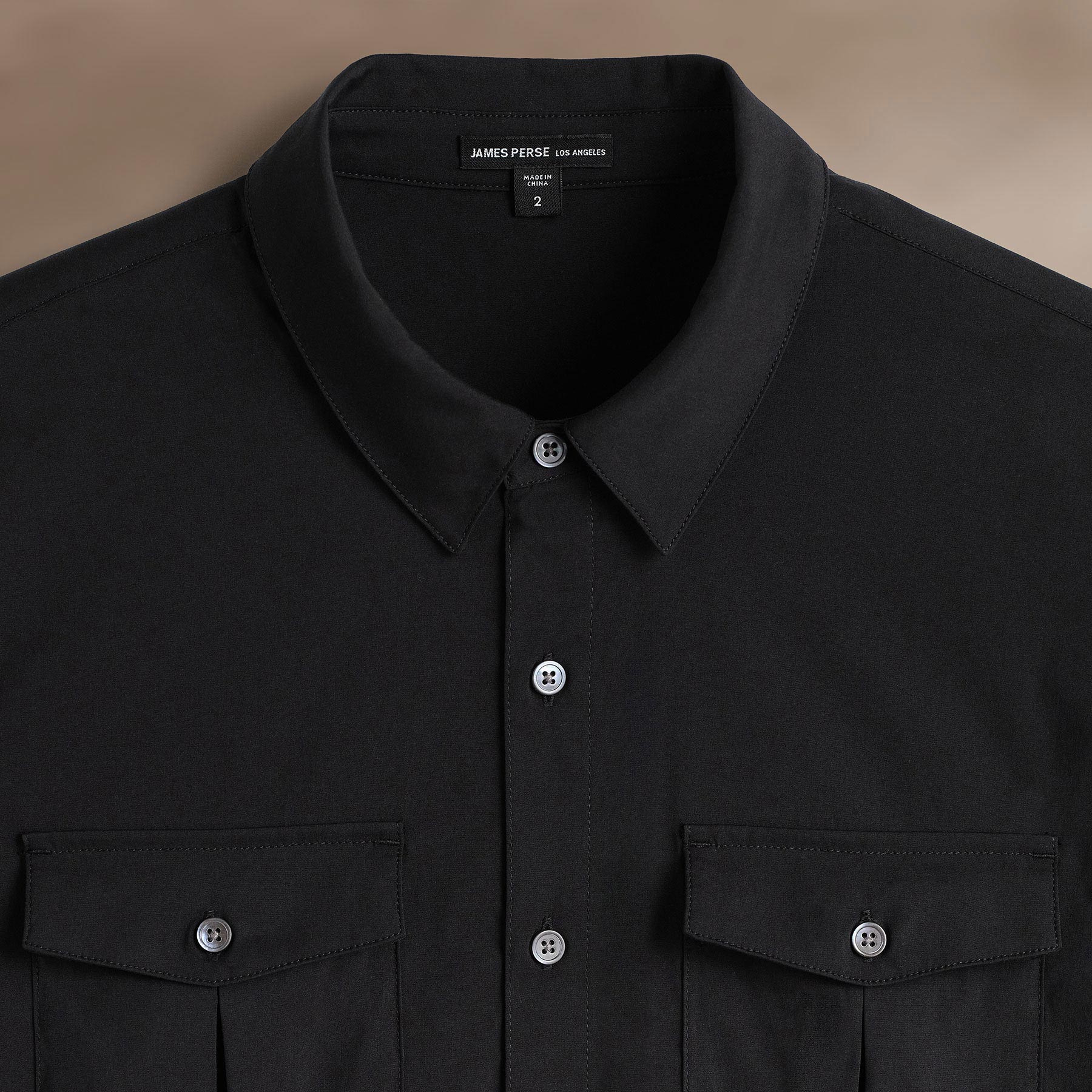 Premium Performance Poplin Shirt for Men - Classic Black Button Down Dress Shirt | Office Wear, Business Casual & Formal Occasions