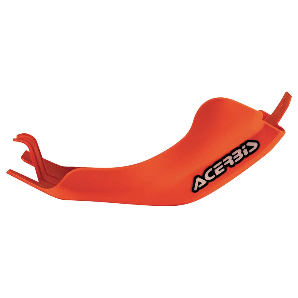 Acerbis Orange Plastic MC Skid Plate for KTM 250 XC-W (E-Start) 2008-2016 - Durable Motorcycle Protection for Off-Road & Trail Riding