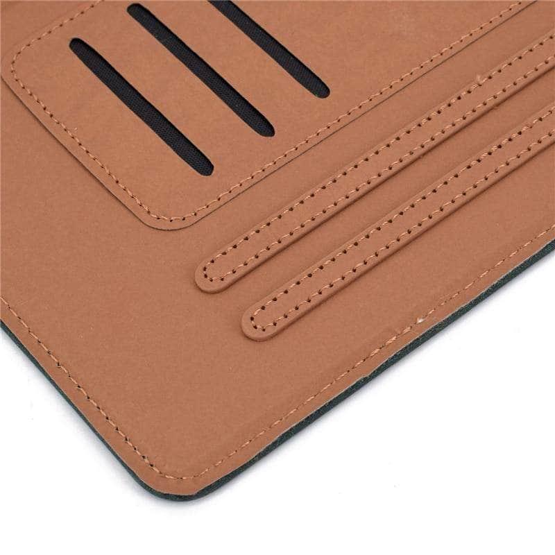 Samsung Galaxy Tab A7 Lite T220 T225 Case - Premium Matte Leather Cover with Stand for Business & Travel - Protective Sleeve for 8.7 Inch Tablet (2021 Model) - Perfect for Office, Commuting & Home Use