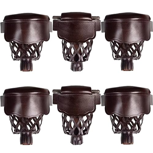 Dark Brown-Smooth Leather with Shield