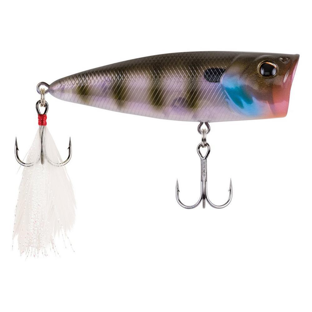 Berkley Bullet Pop Poppers - Topwater Fishing Lures for Bass, Trout & Pike - Perfect for Freshwater & Saltwater Fishing Adventures