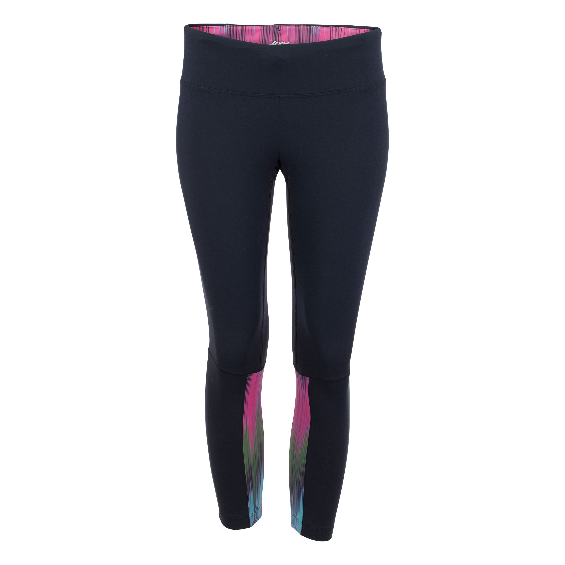 Zoot Sports Women's Twin Fin Capri Swimwear - Quick-Dry Athletic Swim Capris for Surfing, Swimming & Beach Workouts