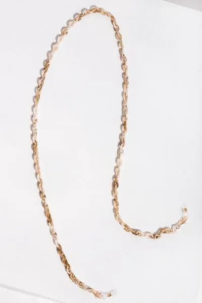 Elena Adjustable Convertible Mask Chain - Stylish & Comfortable Face Mask Holder for Women & Men - Perfect for Travel, Work, and Daily Use