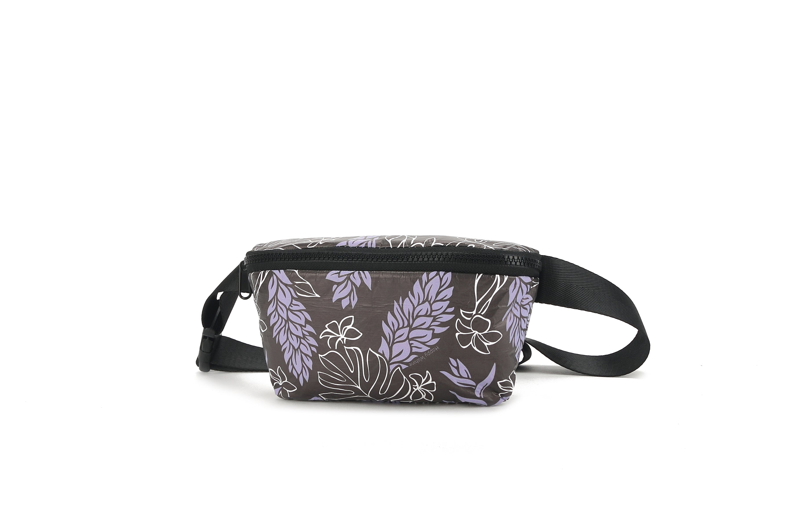 Fanny Pack Wai Wai Ginger Black - Water-Resistant Waist Bag for Travel, Hiking & Running - Hands-Free Convenience for Outdoor Adventures
