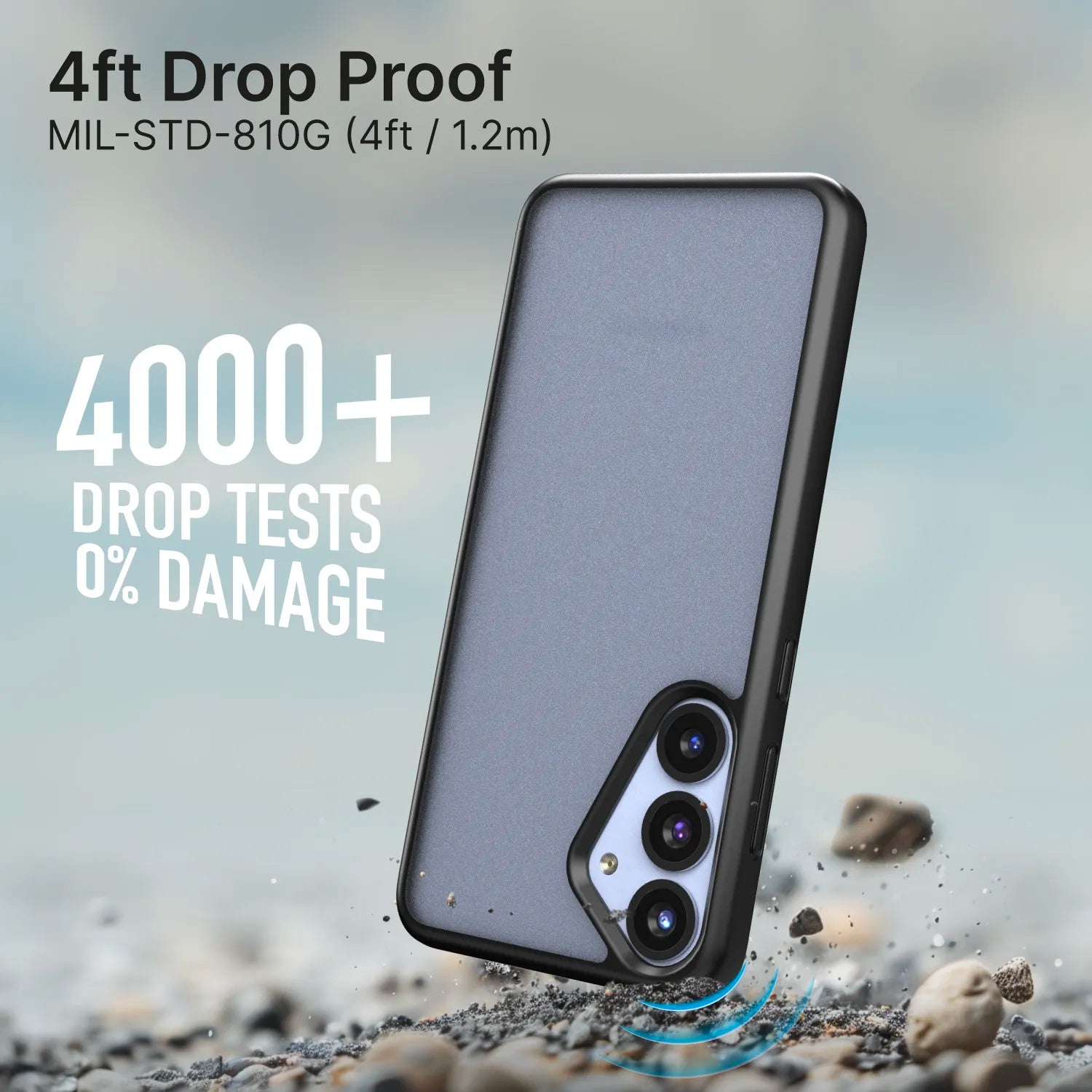 Samsung Galaxy S25 Plus Shockproof Case - Heavy Duty Impact Protection, Slim Fit Cover for Samsung S25 Plus - Perfect for Outdoor Activities, Travel & Daily Use