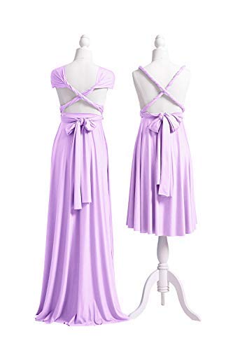 72 Styles Convertible Infinity Dress with Bandeau - Multi-Way Twist Wrap Bridesmaid Dress for Women, Plus Size Long Maxi Dress - Perfect for Weddings, Parties & Special Occasions