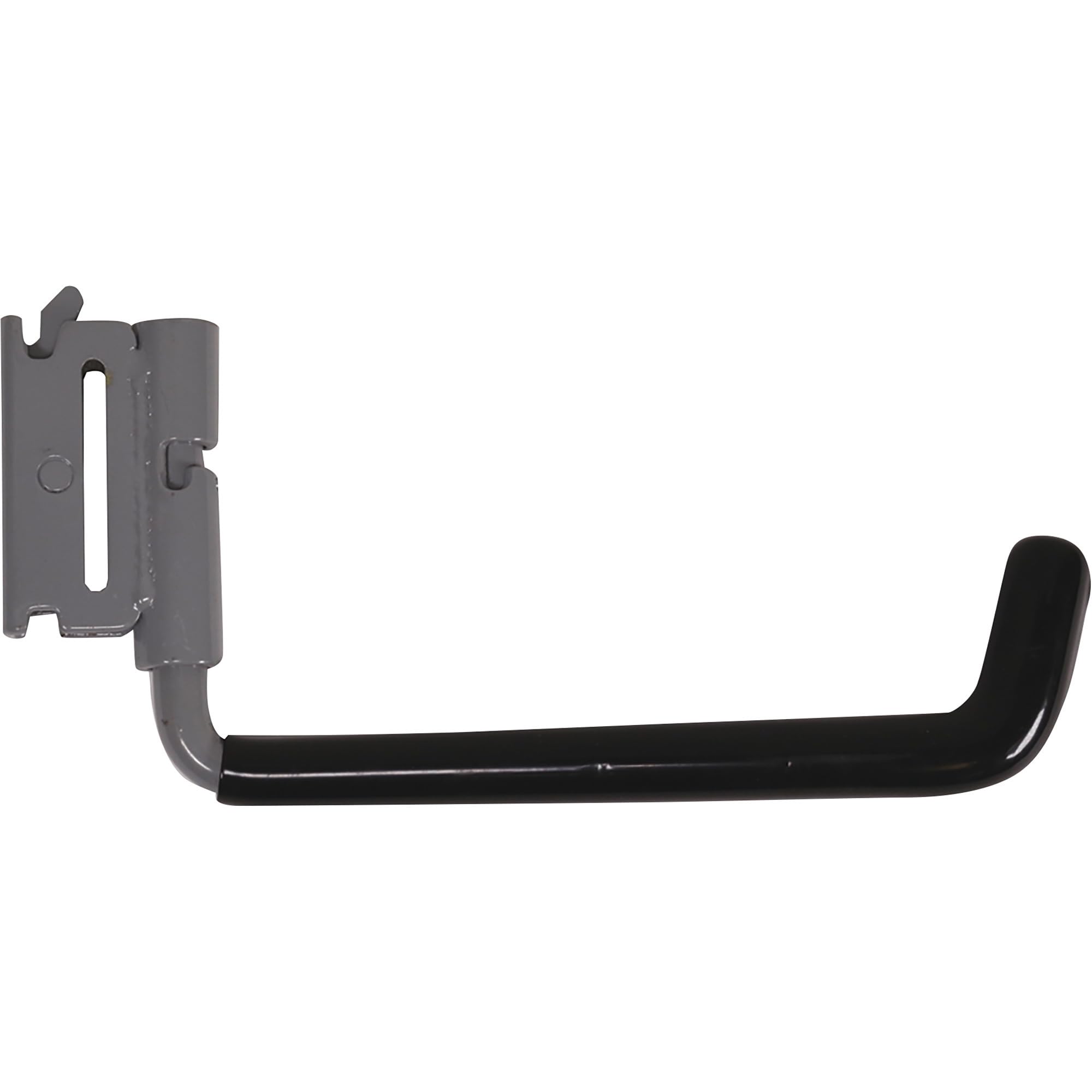 Rotating Safety Ladder Hook - Heavy Duty Grey Powder Coated Steel - Secure Tool for Roofing, Construction & Home Maintenance (1 Pack) - Perfect for Contractors, DIY Projects & Emergency Repairs
