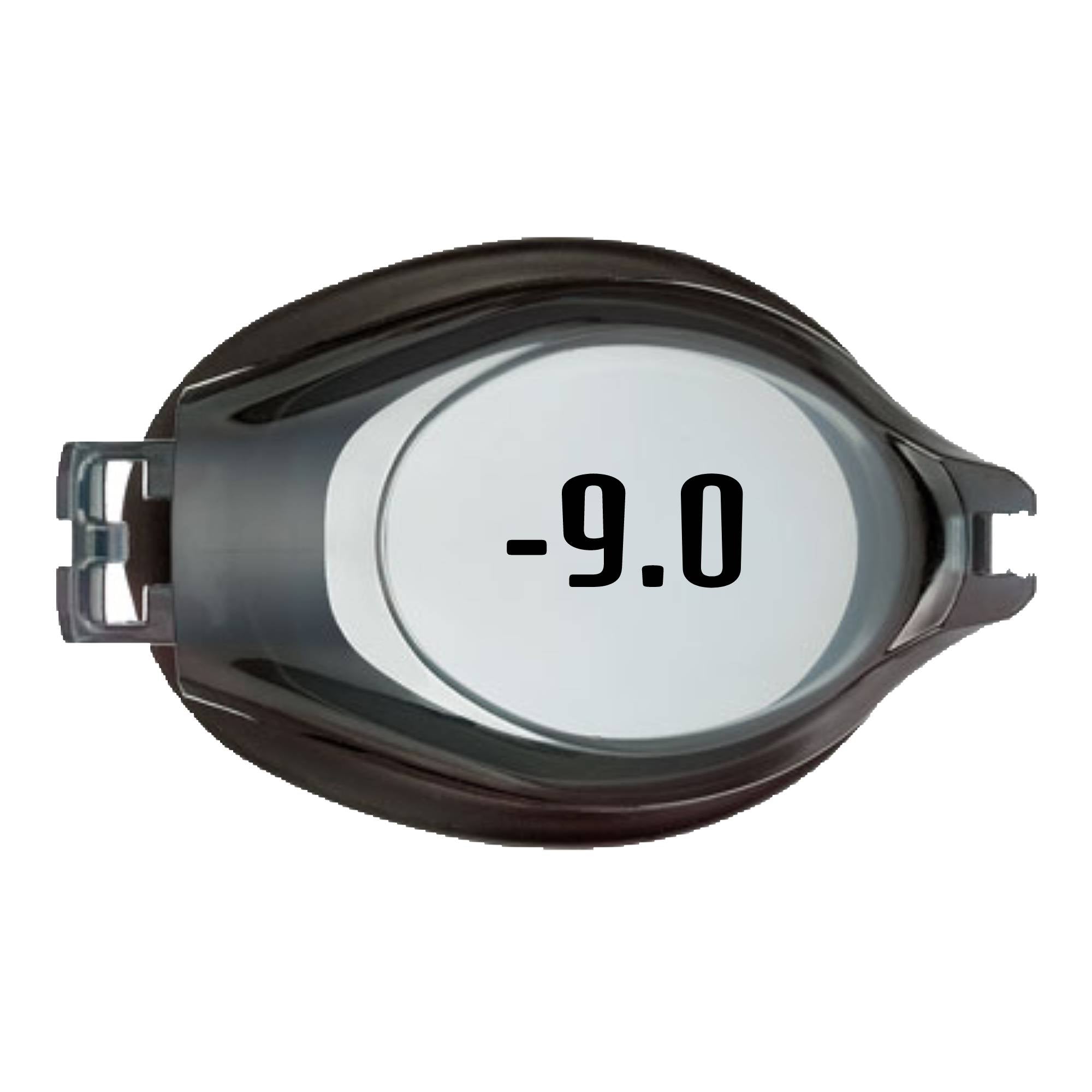 Anti-Fog Prescription Swimming Goggles with UV Protection - Clear Vision for Competitive Swimmers & Water Sports Enthusiasts | Perfect for Lap Swimming, Triathlon Training & Open Water Swimming