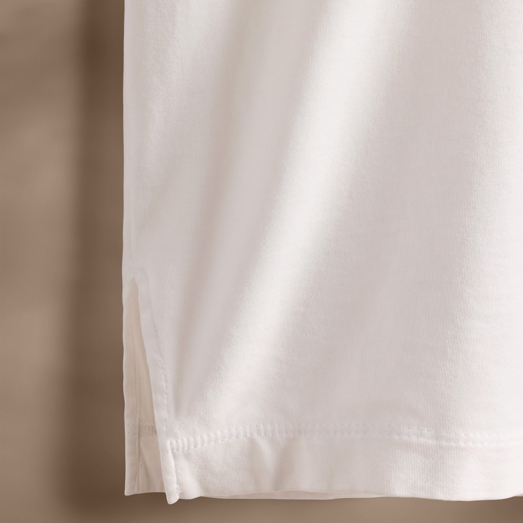 Heavy Luxe Jersey Crew T-Shirt for Men - Soft Cotton White Tee - Casual Wear & Layering Essential