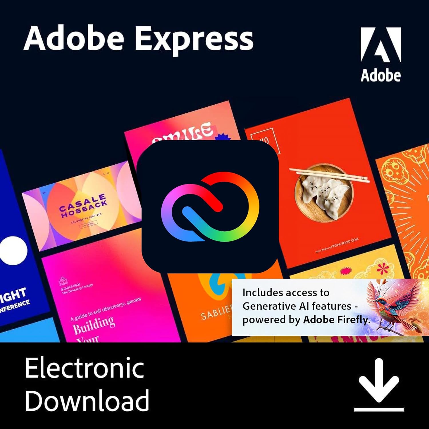 Adobe Express - All-in-One Graphic Design & Video Editing Tool for Social Media, Marketing & Business Content Creation | Perfect for Bloggers, Influencers & Small Businesses