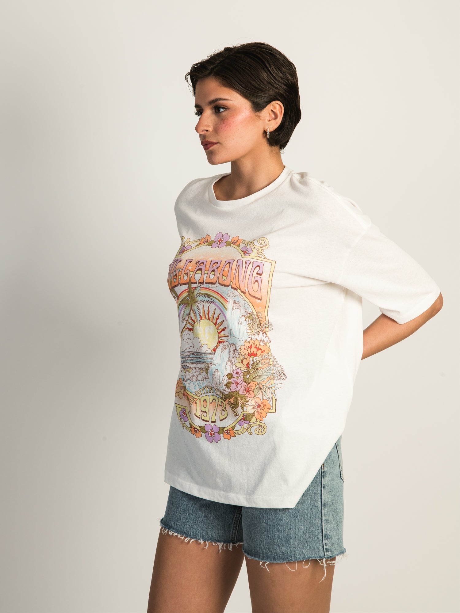 BILLABONG Golden Hour T-Shirt - Stylish & Comfortable Men's Graphic Tee for Beach, Surfing & Casual Wear