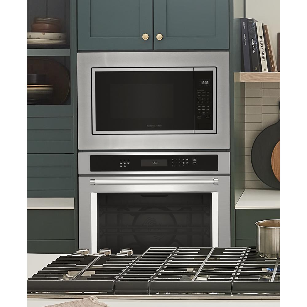 Amana MTK1627RS 27-Inch Stainless Steel Trim Kit for 1.6 Cu. Ft. Countertop Microwave - Perfect for Kitchen Remodeling & Built-In Microwave Installation
