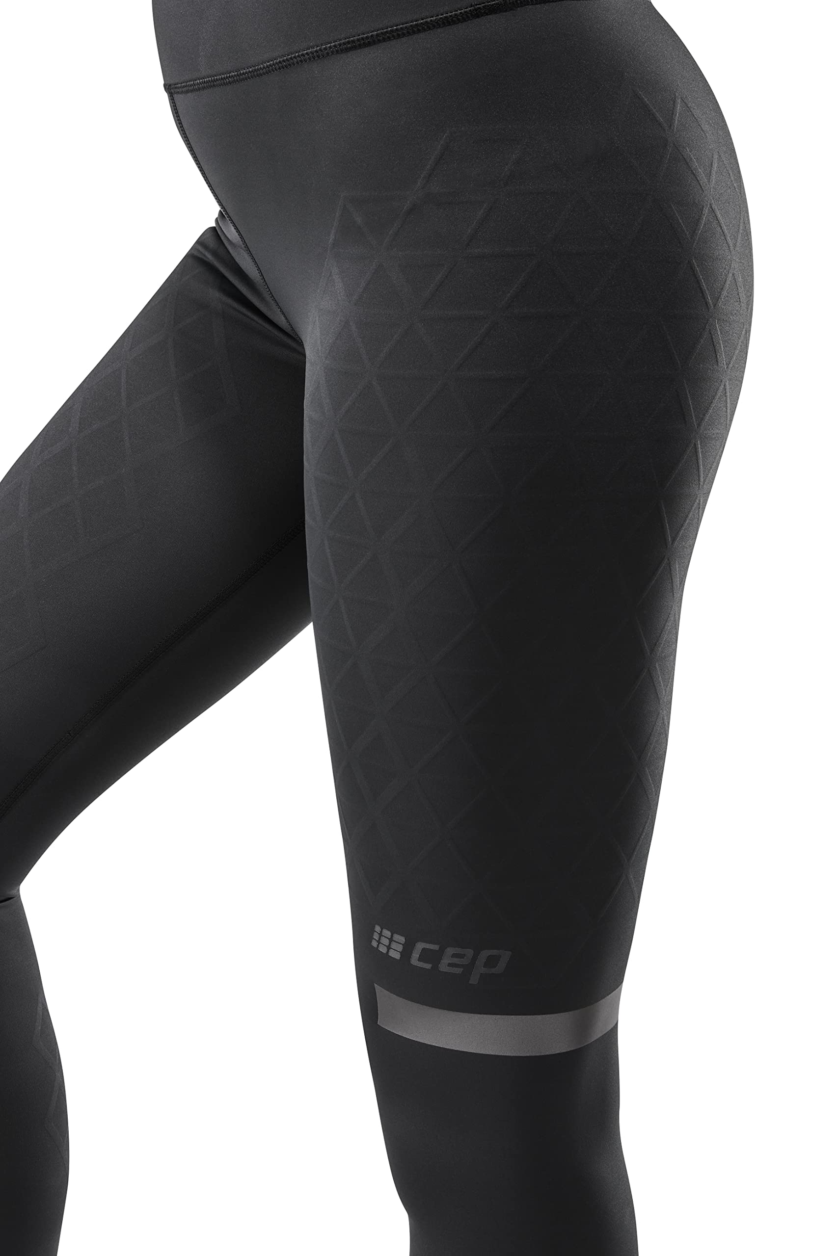 CEP Women's The Run Support Compression Tights - High Performance Running Leggings for Women, Breathable Workout Tights with Muscle Support - Ideal for Running, Gym, Yoga & Athletic Training
