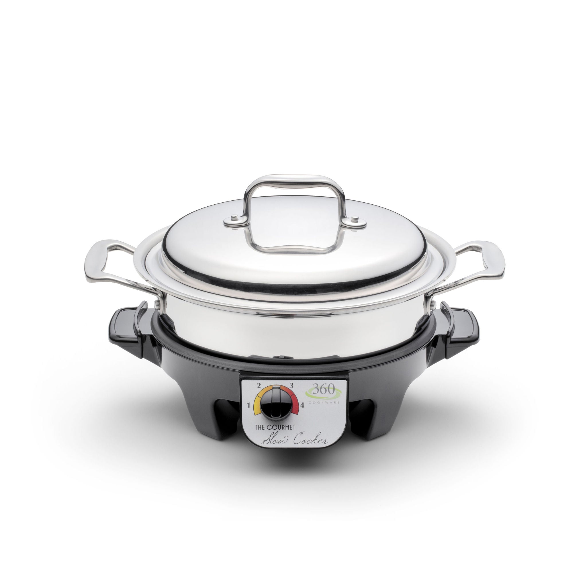 2.3 Quart Slow Cooker Set - Portable & Programmable Crock Pot for Soups, Stews, Meals - Perfect for Home Cooking, Office Lunches & Camping Trips