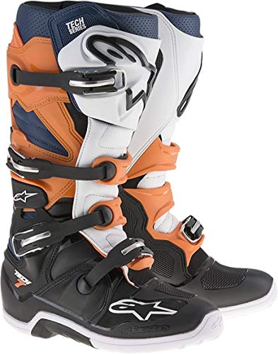 Black/Orange/White