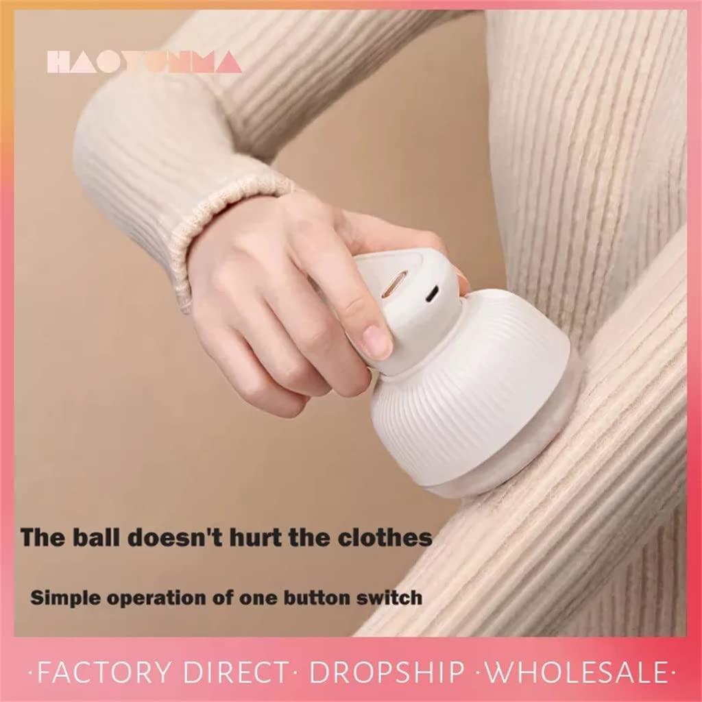 Mini Portable Fabric Shaver & Lint Remover - Electric Clothes Shaver for Pilling, Fuzz, and Hair Balls - Perfect for Sweaters, Blankets, and Upholstery (One Color)
