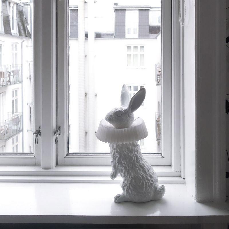Rabbit X Table Lamp - Modern LED Nightstand Light for Bedroom, Living Room, and Office - Perfect for Reading, Decor, and Ambient Lighting