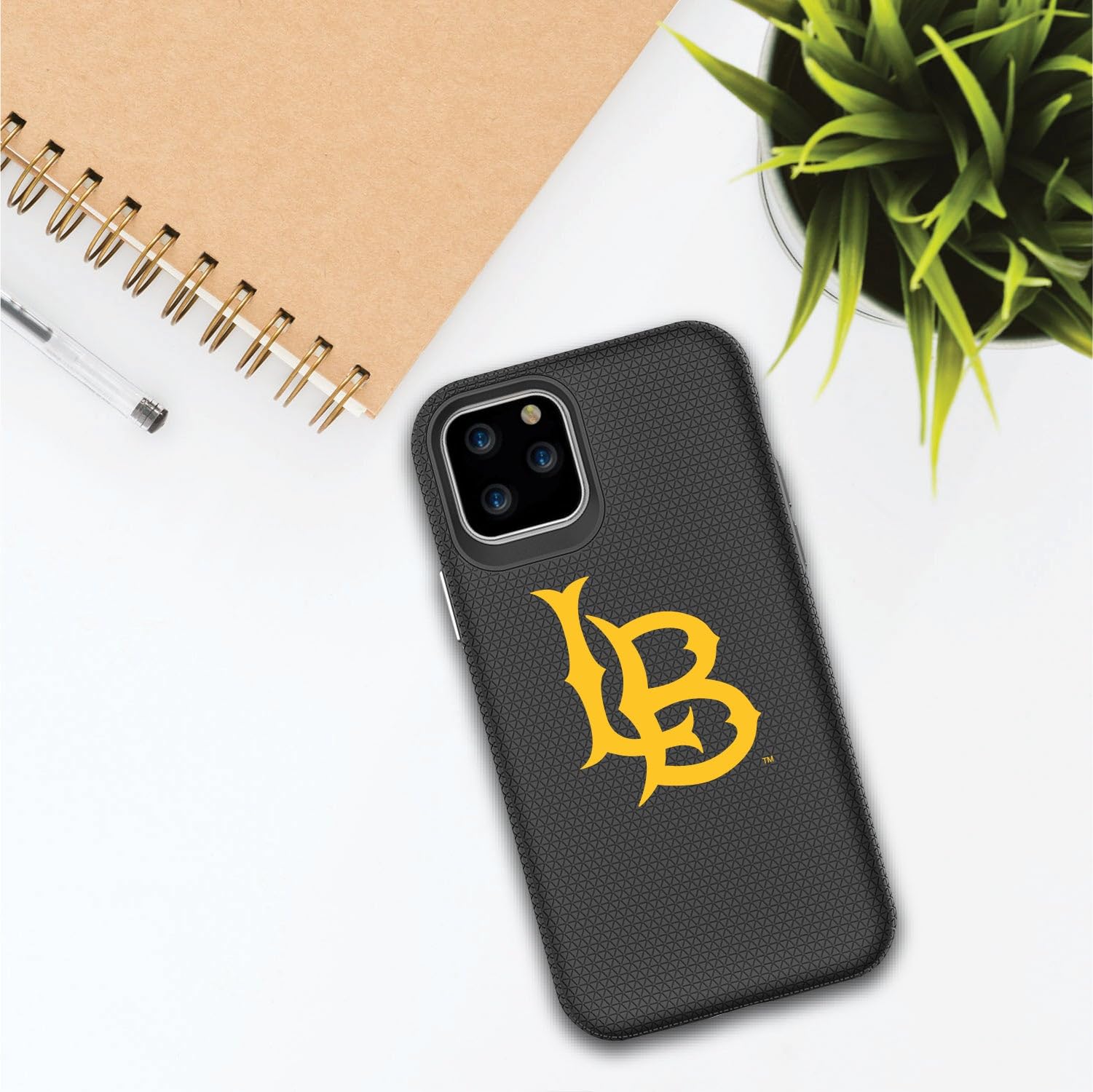 OTM Essentials Durable Tough Shell Phone Case for iPhone 11 - California State University Long Beach Alumni Gift, Perfect for Campus Life & Everyday Protection