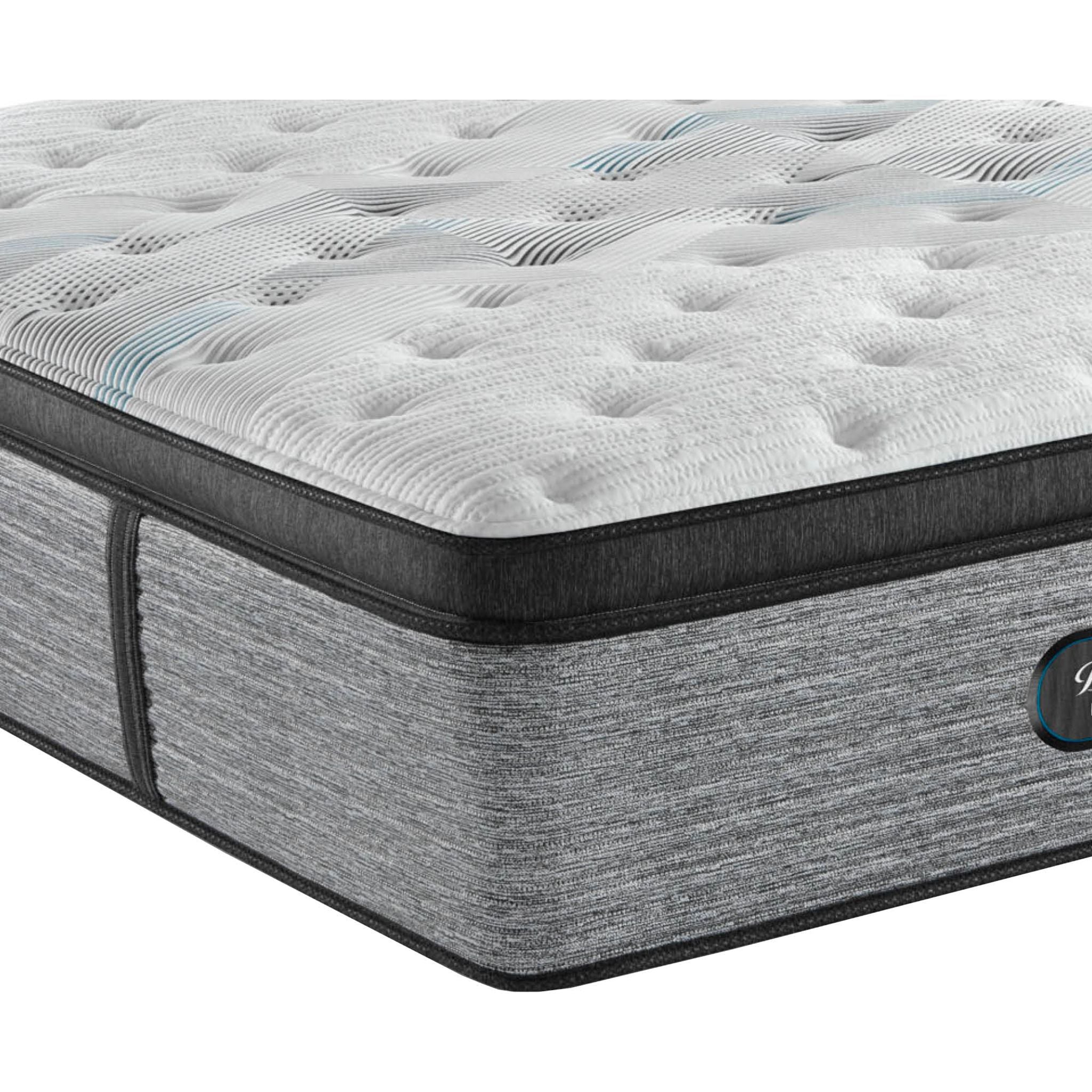 Beautyrest Harmony Lux Timeless Pillow Top Innerspring 15.25 Inch Mattress - Queen Size Plush Support for Side Sleepers & Back Pain Relief - Perfect for Master Bedroom & Guest Room Comfort