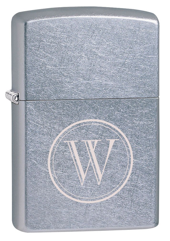 Custom Engraved Zippo Lighter - Street Chrome Finish with Free Initials | Perfect for Gifts, Collectors & Everyday Carry (EDC)