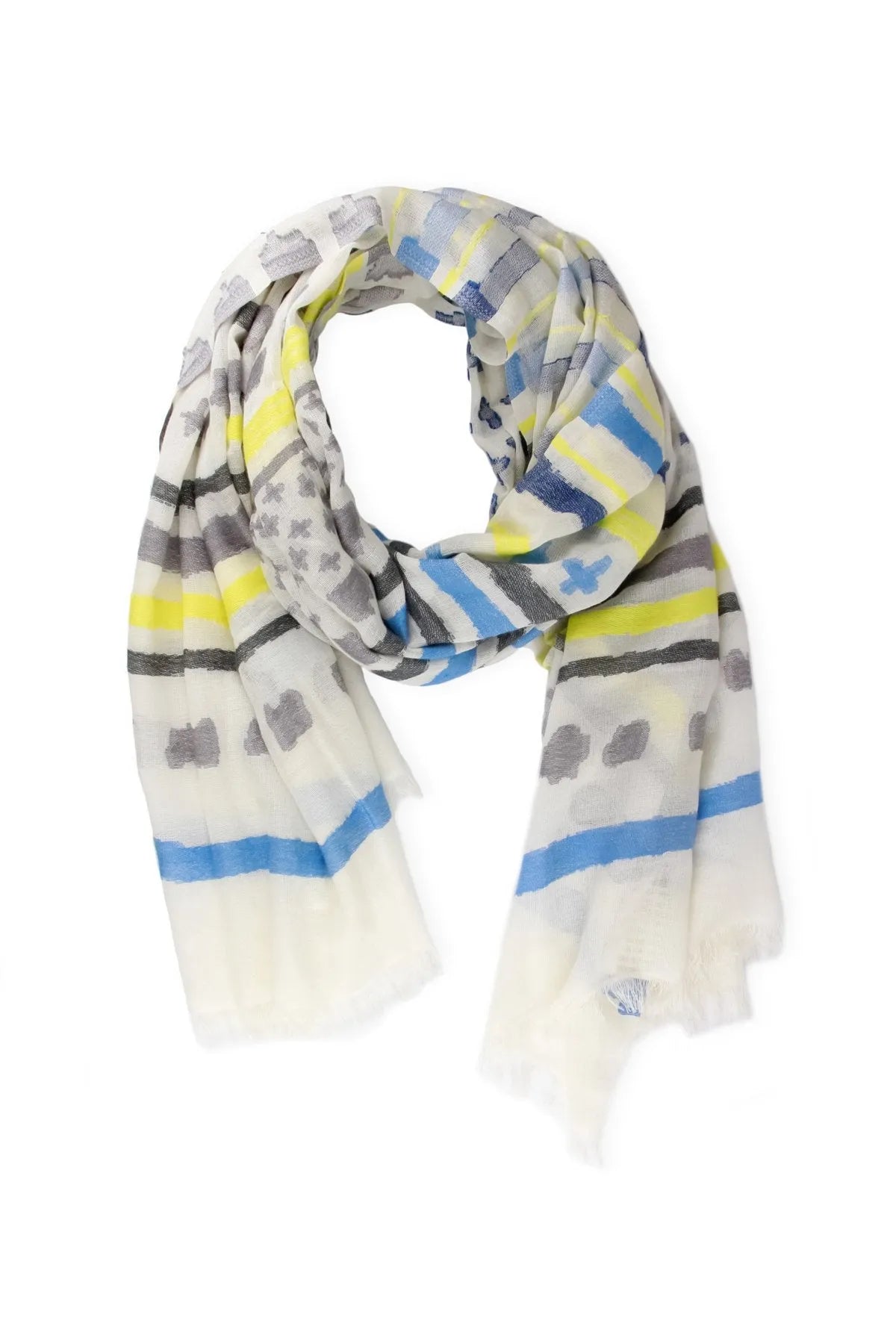 Stylish and Soft Crossing Paths Scarf for Women - Lightweight Winter Fashion Accessory - Perfect for Cold Weather, Travel, and Outdoor Activities