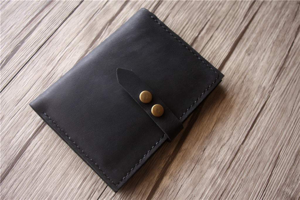Personalized Leather Passport Holder for Men - RFID Blocking Travel Wallet - Perfect for Business Trips & Vacations
