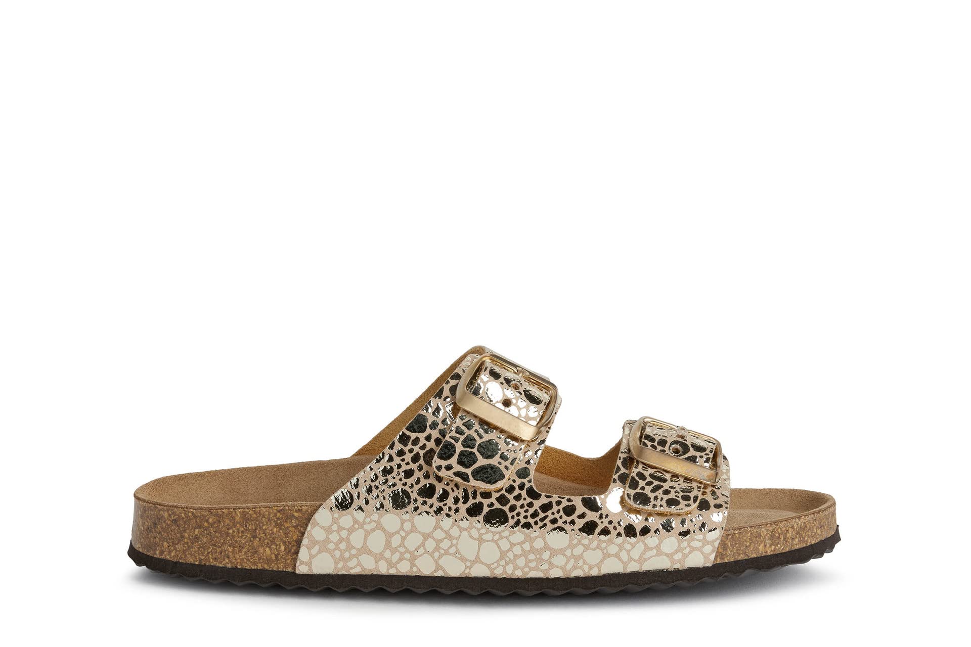 Geox Women's Comfortable Flat Sandals | Breathable & Lightweight Summer Shoes for Walking, Beach & Casual Outings