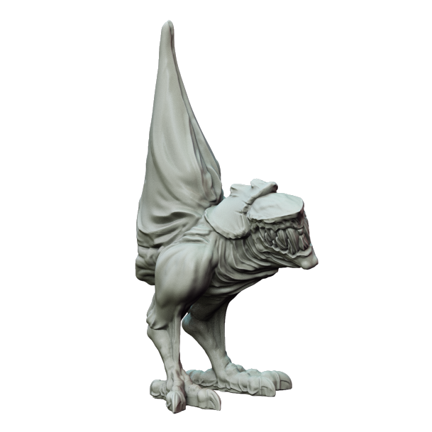 Abyssal Chicken Pose 2 - Premium Collectible Fantasy Miniature Figurine for D&D, RPG & Tabletop Gaming | Perfect for Dungeon Masters & Role-Playing Game Enthusiasts