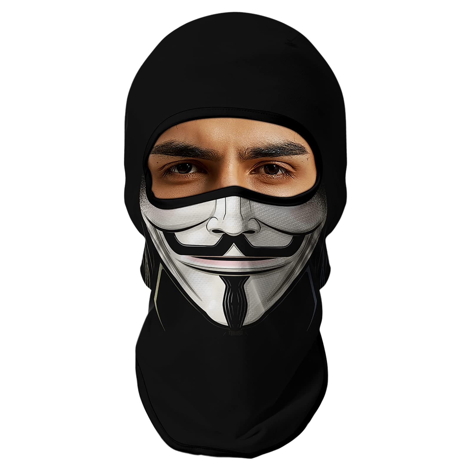 Venswell 3D Balaclava Ski Mask - Cool Skull & Animal Print Full Face Cover for Winter Sports, Cycling, Motorcycle Riding & Halloween Costumes - Windproof & Breathable for Outdoor Activities