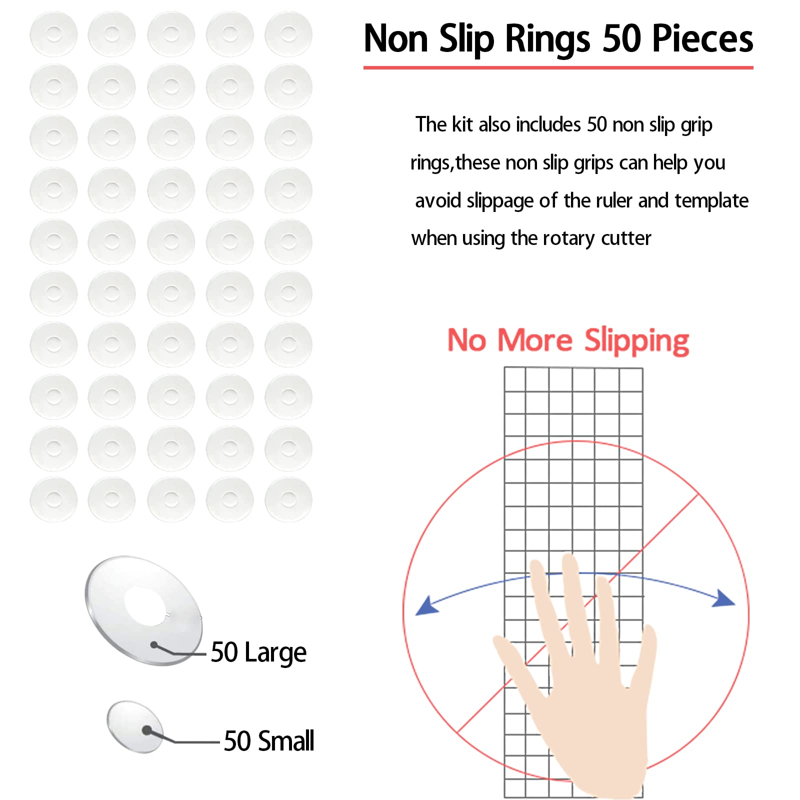 Acrylic Quilting Rulers Set - 3