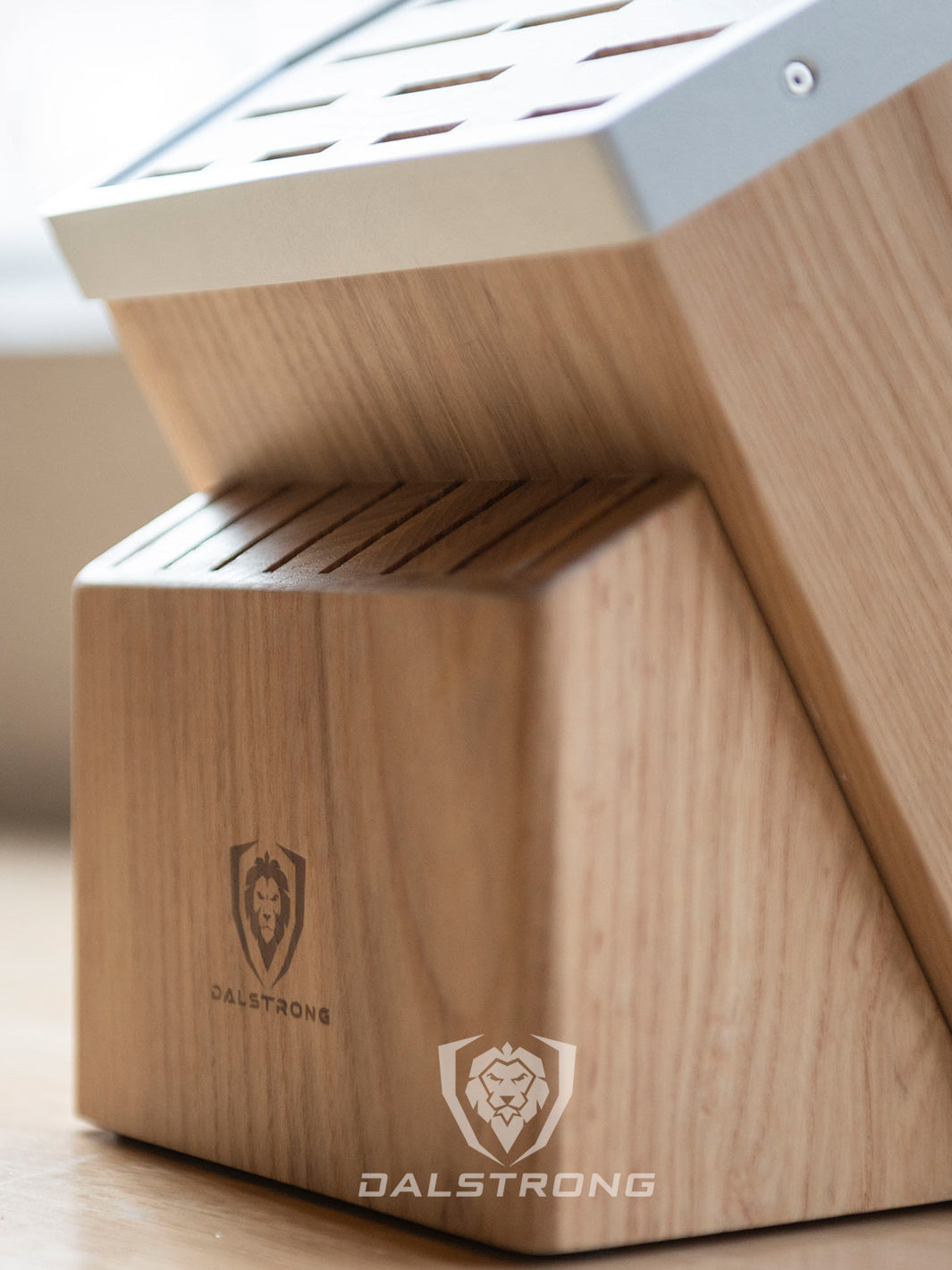 Premium Universal Knife Block with 23 Slots - Dalstrong © | Perfect for Kitchen Organization & Knife Storage